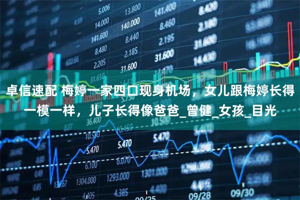 卓信速配 梅婷一家四口现身机场，女儿跟梅婷长得一模一样，儿子长得像爸爸_曾健_女孩_目光